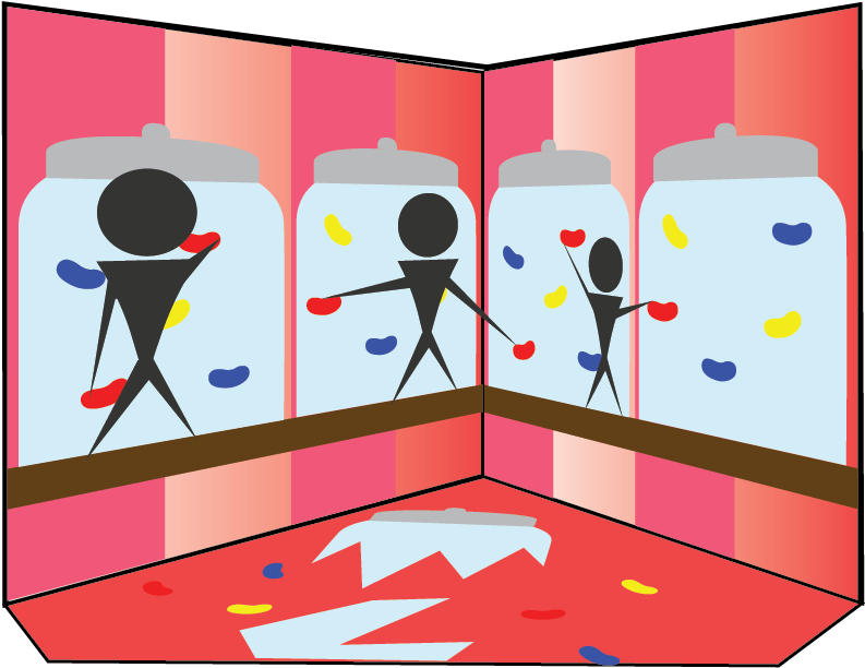 The Lights On The Wall Flash Red For Five Seconds Clipart (1012x650), Png Download