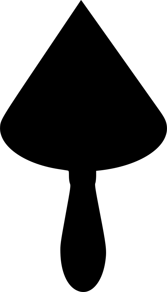 Spatula Cement Masonry Svg Png Icon Free Download Clipart (562x980), Png Download