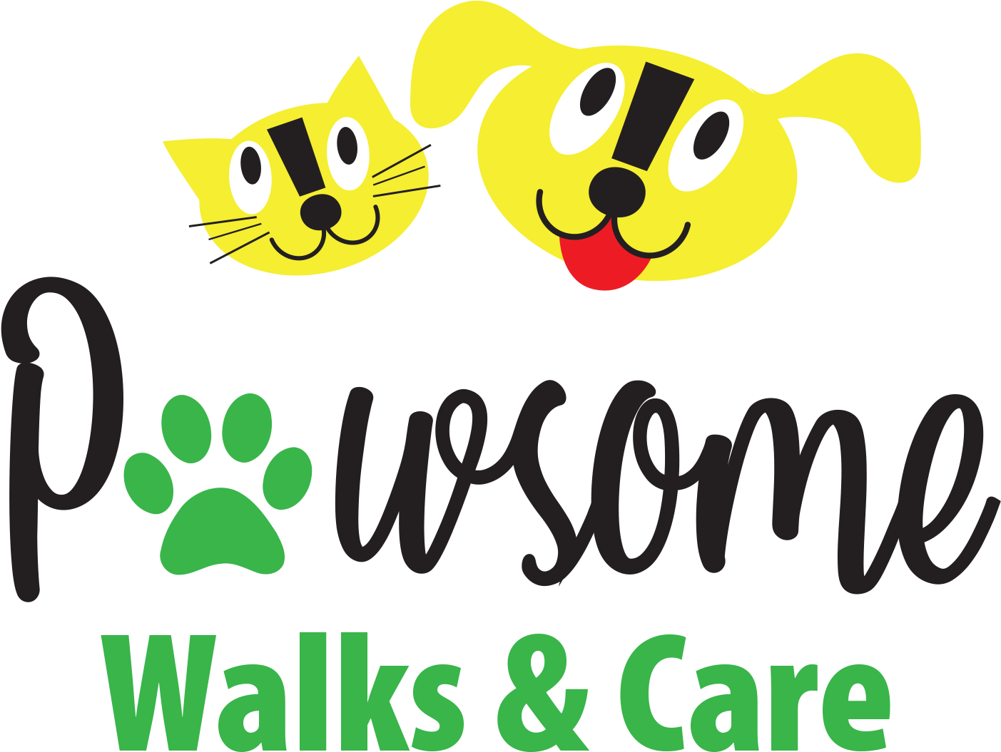 Pawsome Walks & Care Clipart (1500x1500), Png Download