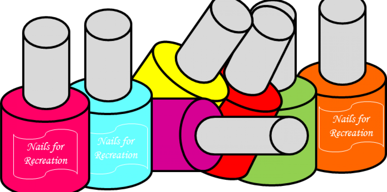 Nails For 'recreation' Clipart (1280x635), Png Download