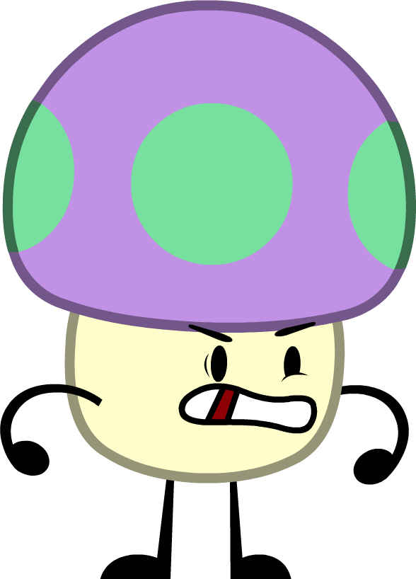 Toxic Mushrom Set-up Puppet Clipart (588x818), Png Download