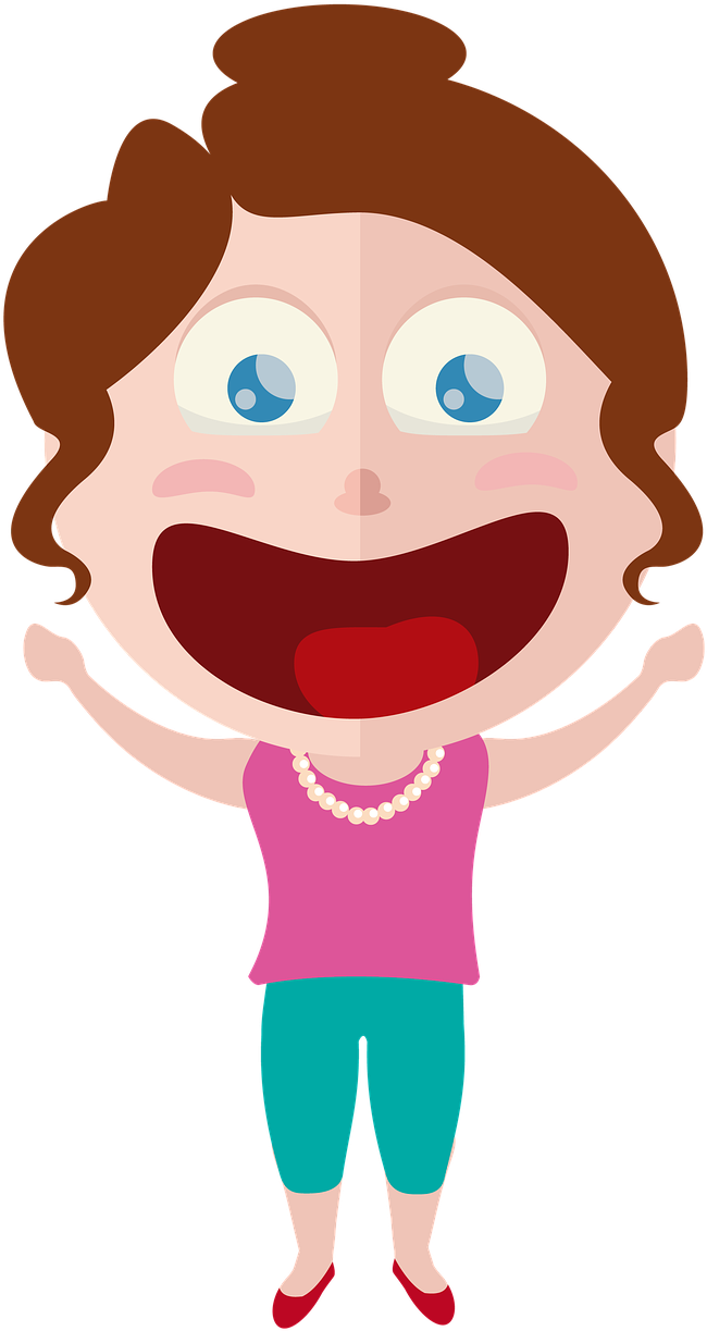 Open Woman, Clipart (817x1280), Png Download