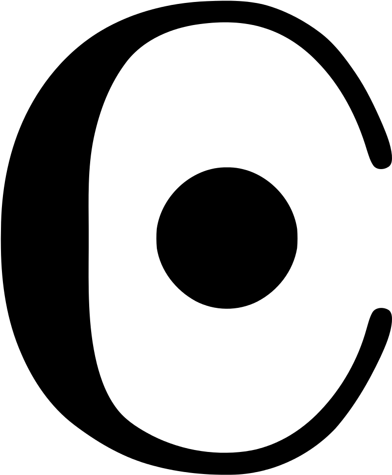 Mensural Time Signature 3 Clipart (896x1024), Png Download