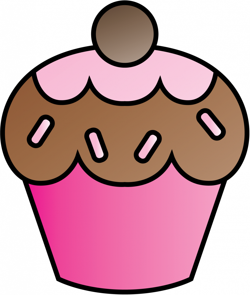 Pink Cupcake Clip Art - Png Download - Full Size Clipart (#2932772 ...