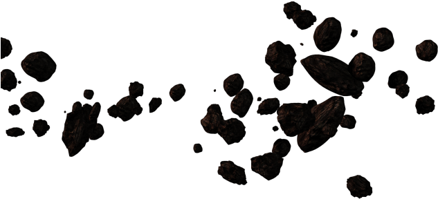 Asteroid Clipart Asteroid Belt - Png Download (640x480), Png Download