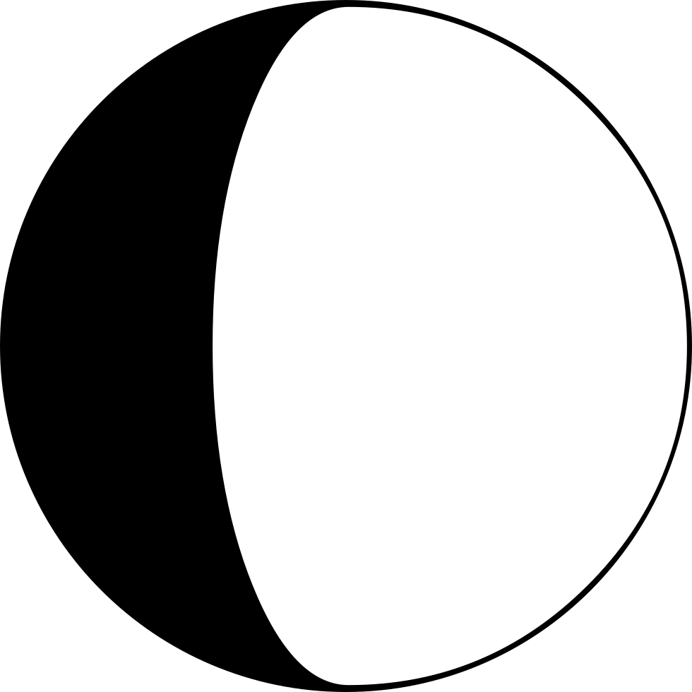 Moon Phase Symbol Comments Clipart (980x980), Png Download