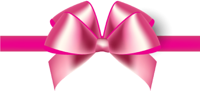 Bow-849x400 - Clipart (849x400), Png Download