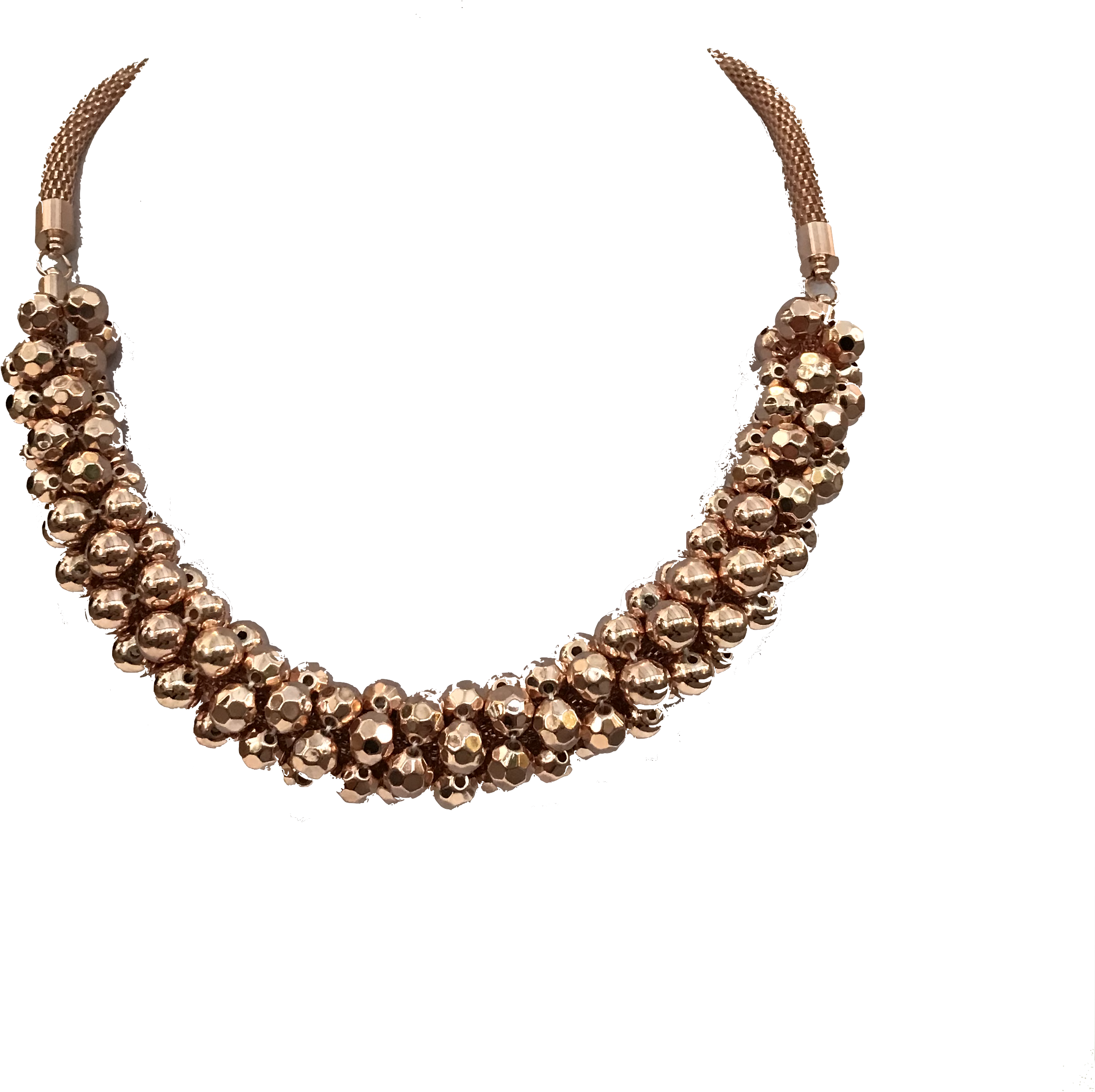 Abby Rose Gold Necklace Clipart (2451x2445), Png Download