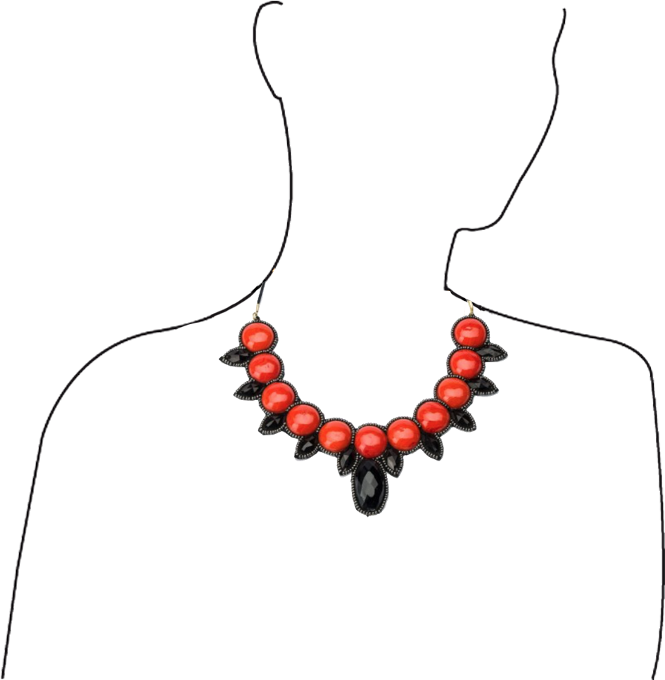 Jewel Necklace Clipart (1142x1142), Png Download