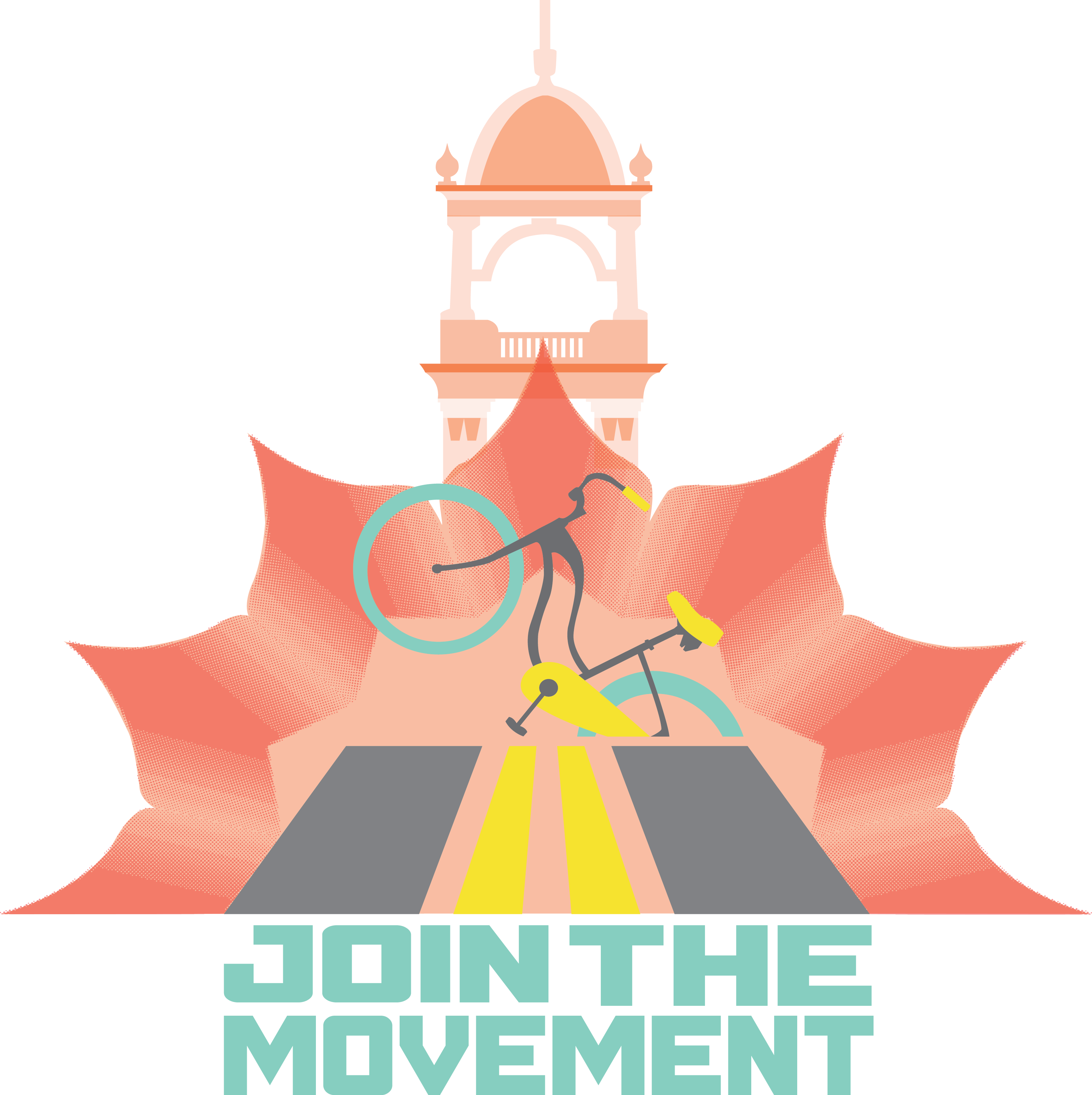 Ride For Life Clipart (3208x3217), Png Download