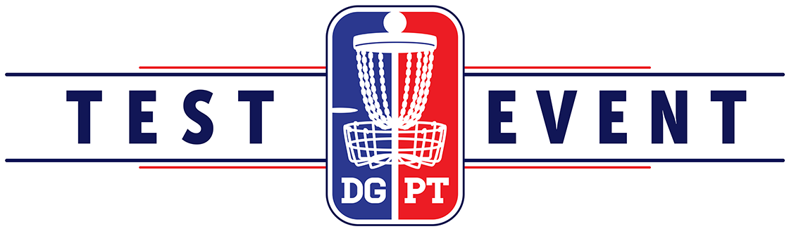 Disc Golf Pro Tour Test Event Program Each Season We Clipart (1200x382), Png Download