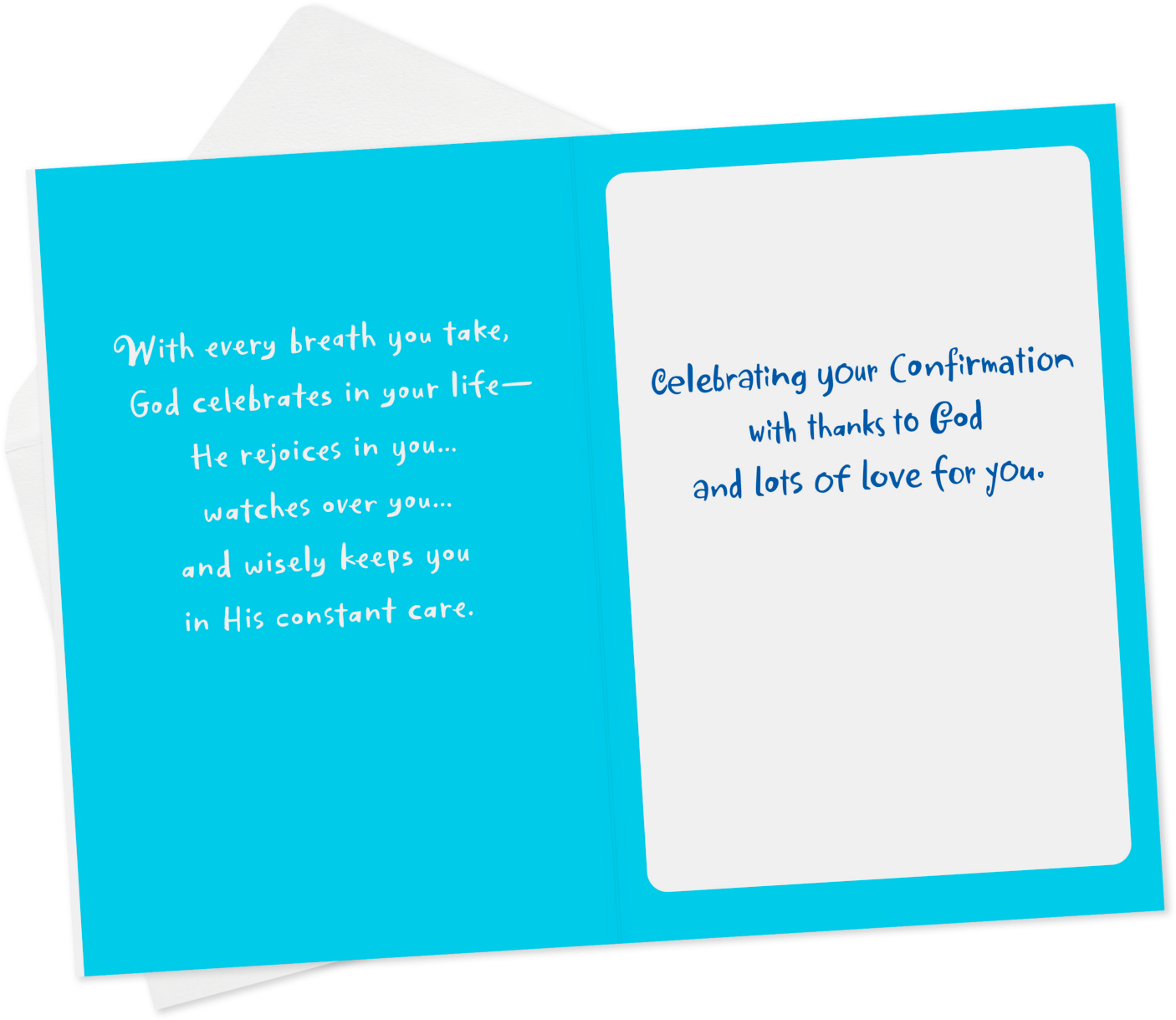 God Celebrates You Confirmation Card For Grandson Clipart (1470x1470), Png Download