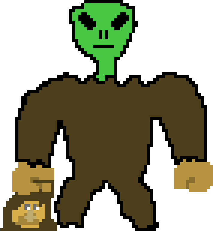 Bigfoot's Identity Revealed Clipart (970x790), Png Download