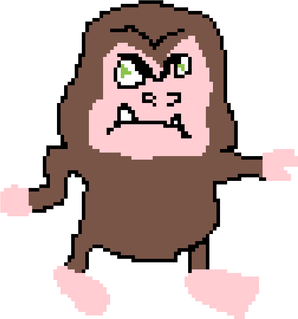 Bigfoot By Markhor34 Clipart (1200x1200), Png Download