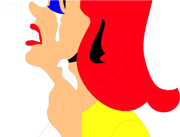 Crying Clipart Unhappy - Png Download (640x480), Png Download