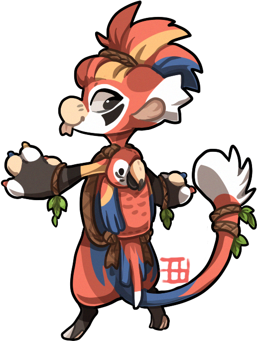 Scarlet Macaw By Griffsnuff Clipart (516x685), Png Download