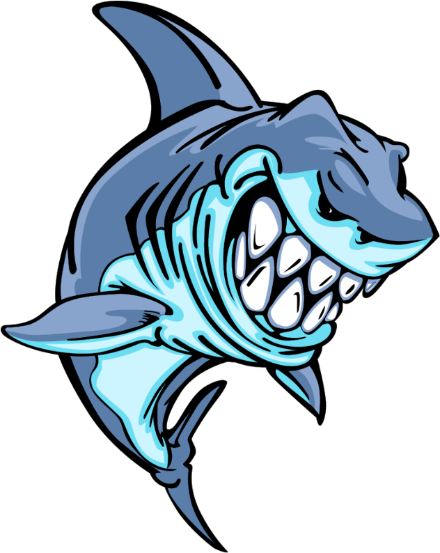 Great White Shark Clip Art - Png Download (1024x1024), Png Download