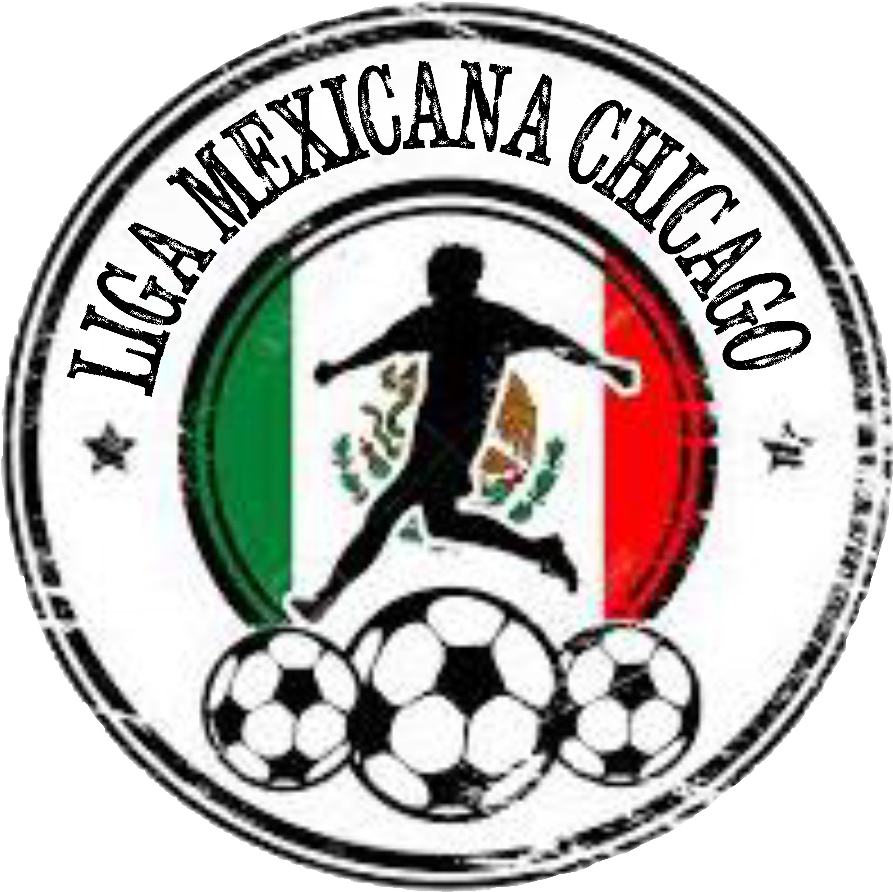 Liga Mexicana Chicago Indoor Soccer Season Logo Clipart (3000x3000), Png Download