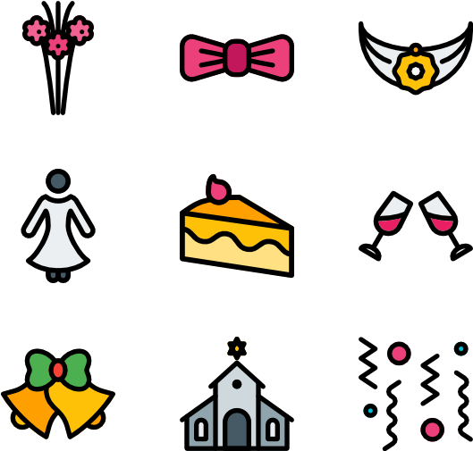 Wedding Clipart (600x564), Png Download