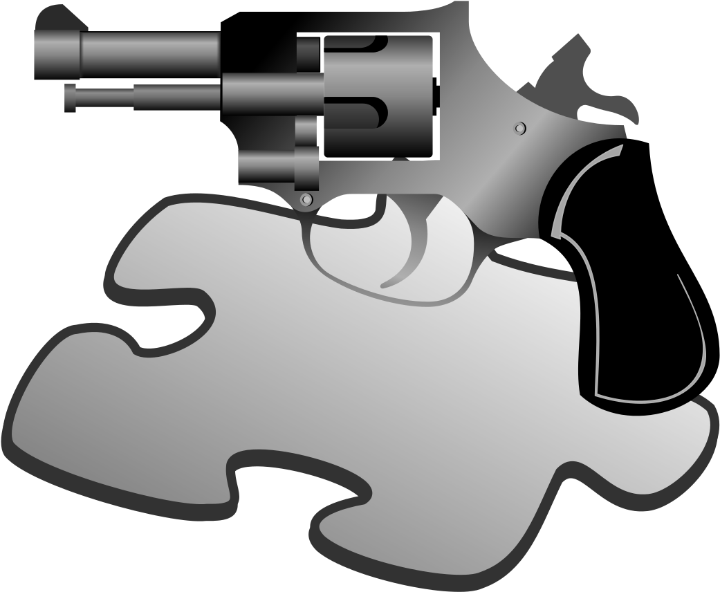 File - Revolver-template2 - Svg Clipart (1024x1024), Png Download