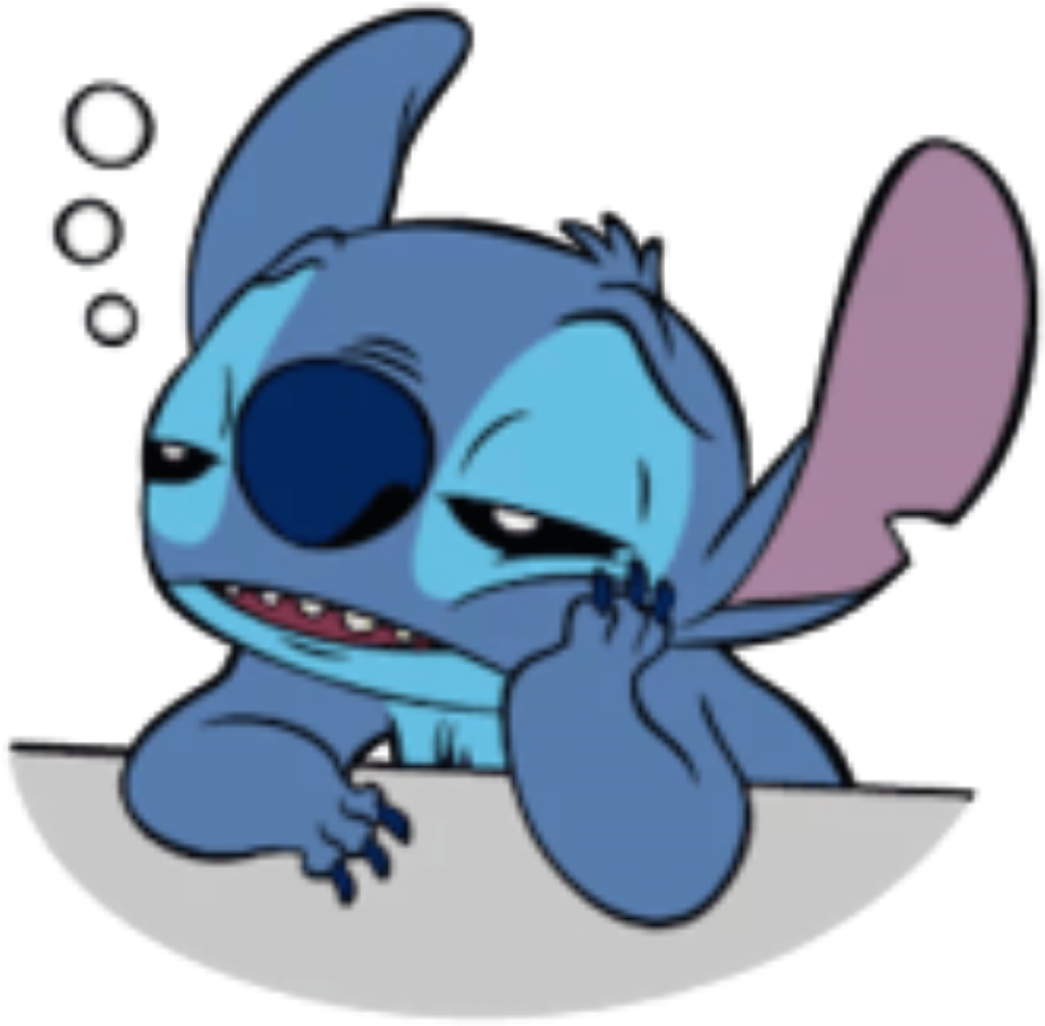 Stitch Sticker Clipart (1024x1024), Png Download