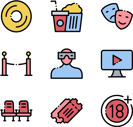 Film Industry Clipart (600x564), Png Download