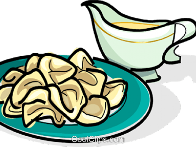 Dumpling Clipart Russian Food - Png Download (640x480), Png Download