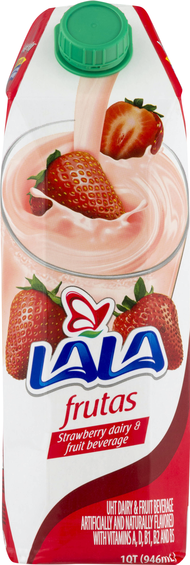 Lala Frutas Strawberry Fruit Drink, 2% Dairy Milk, Clipart (1800x1800), Png Download
