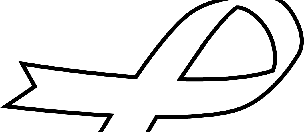 Sojourner House Ribbon Black Clipart (1455x461), Png Download