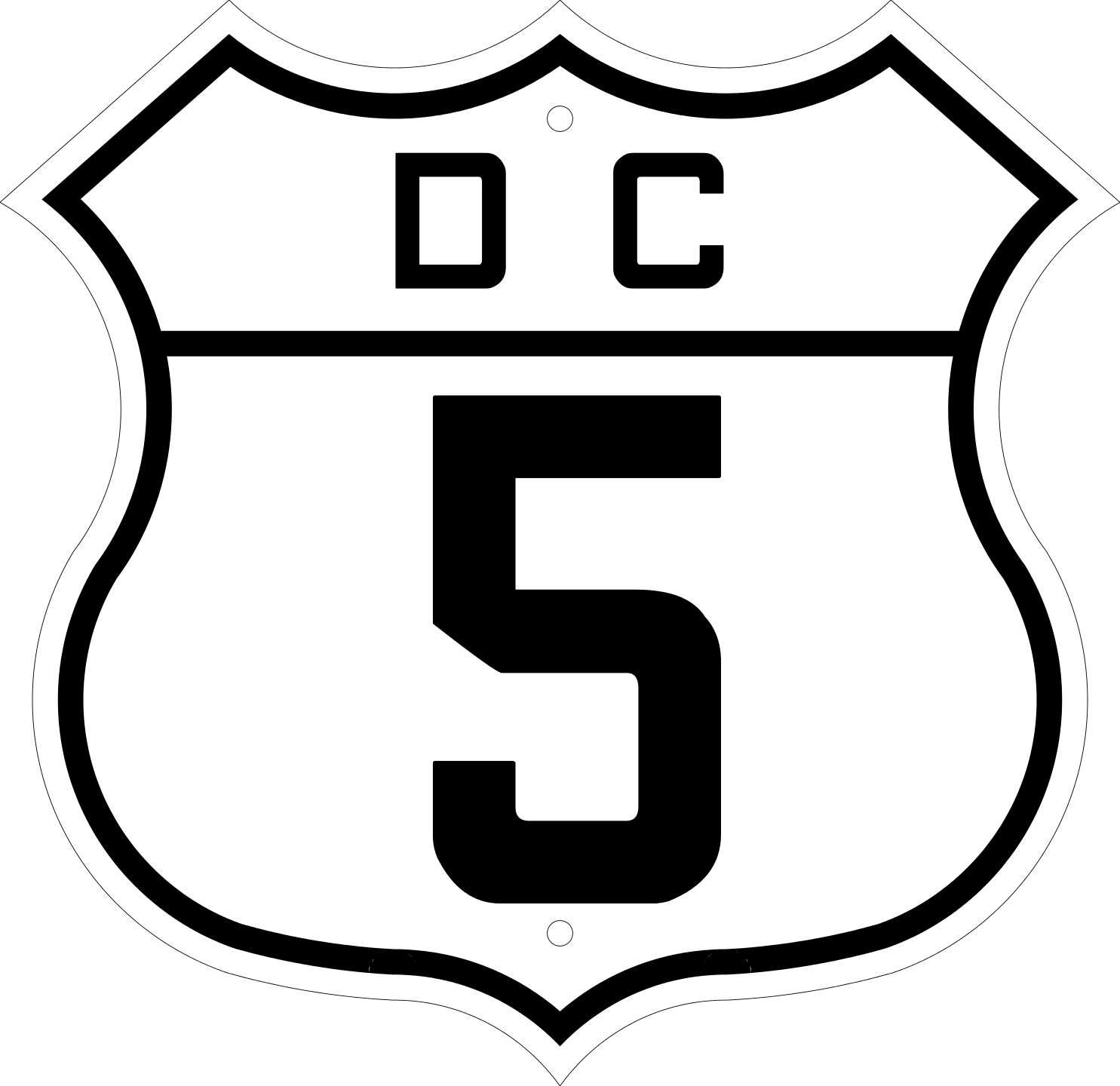 File - Dc-5 - Svg Clipart (1485x1440), Png Download