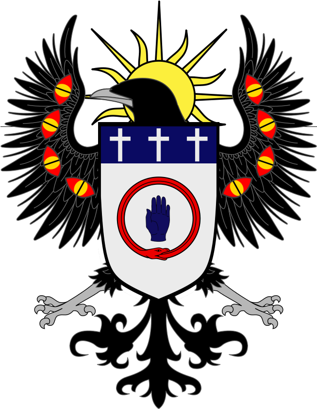 Oc2nd Attempt At Personal Coat Of Arms Clipart (662x845), Png Download