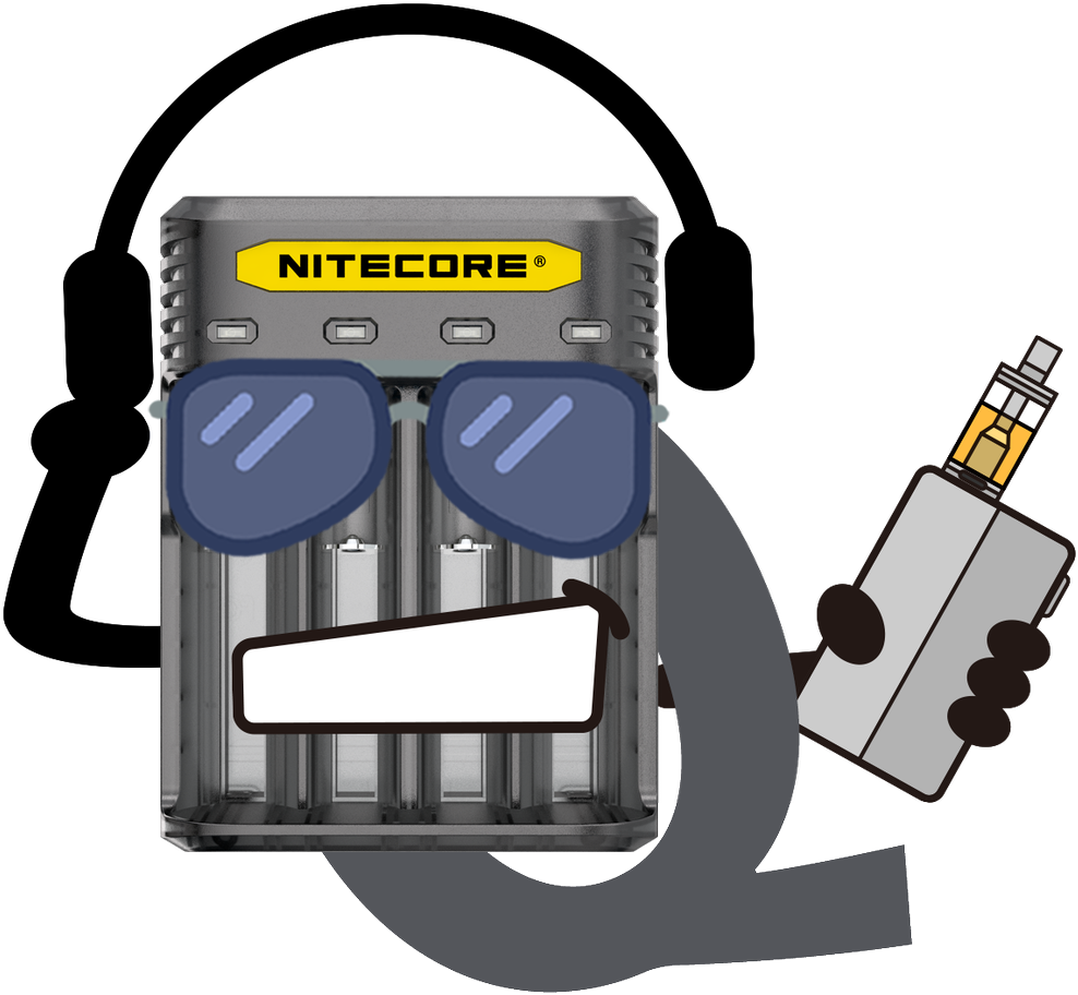 Nitecore Vape On Twitter Clipart (1200x1087), Png Download