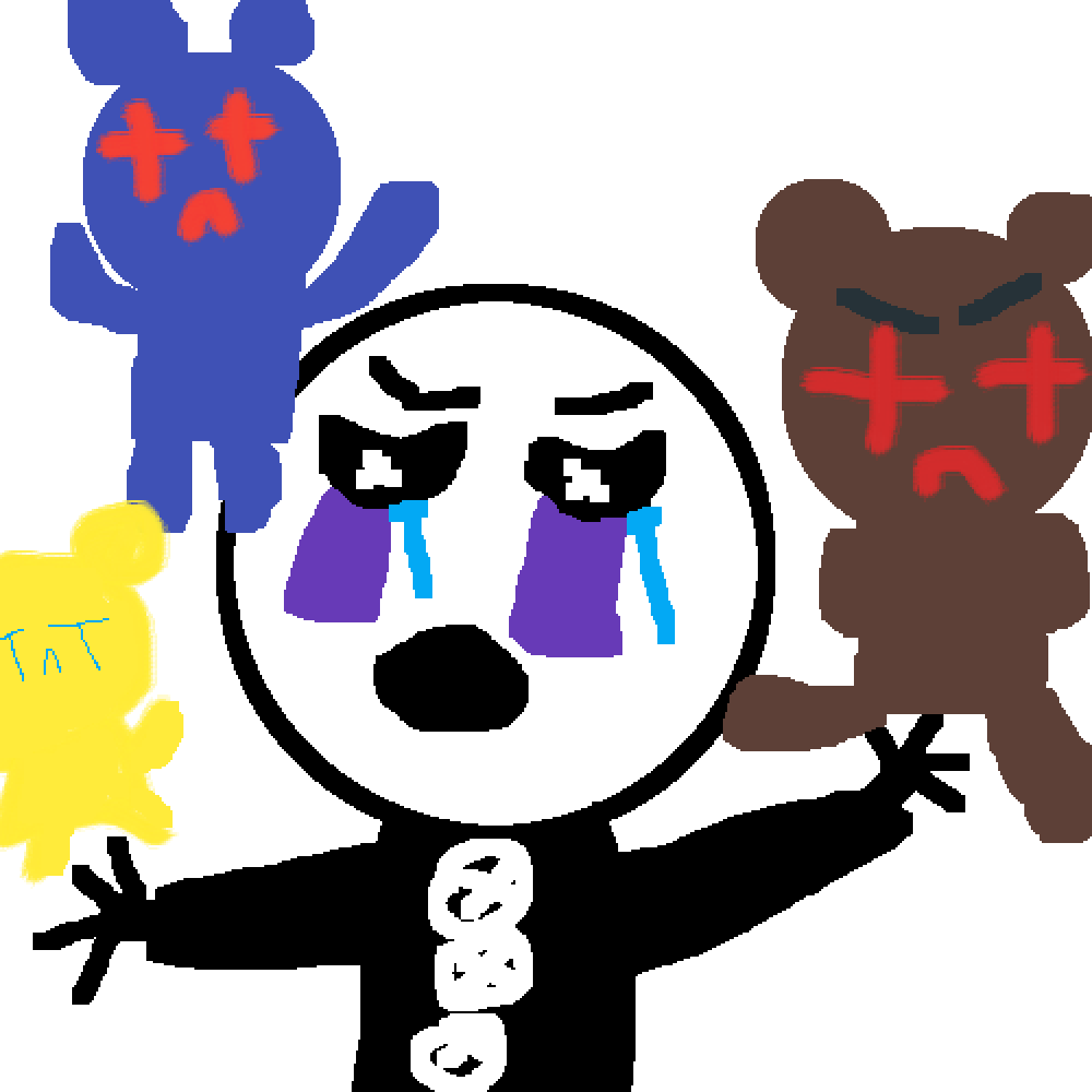 Fnaf Drawing - Clipart (1000x1000), Png Download