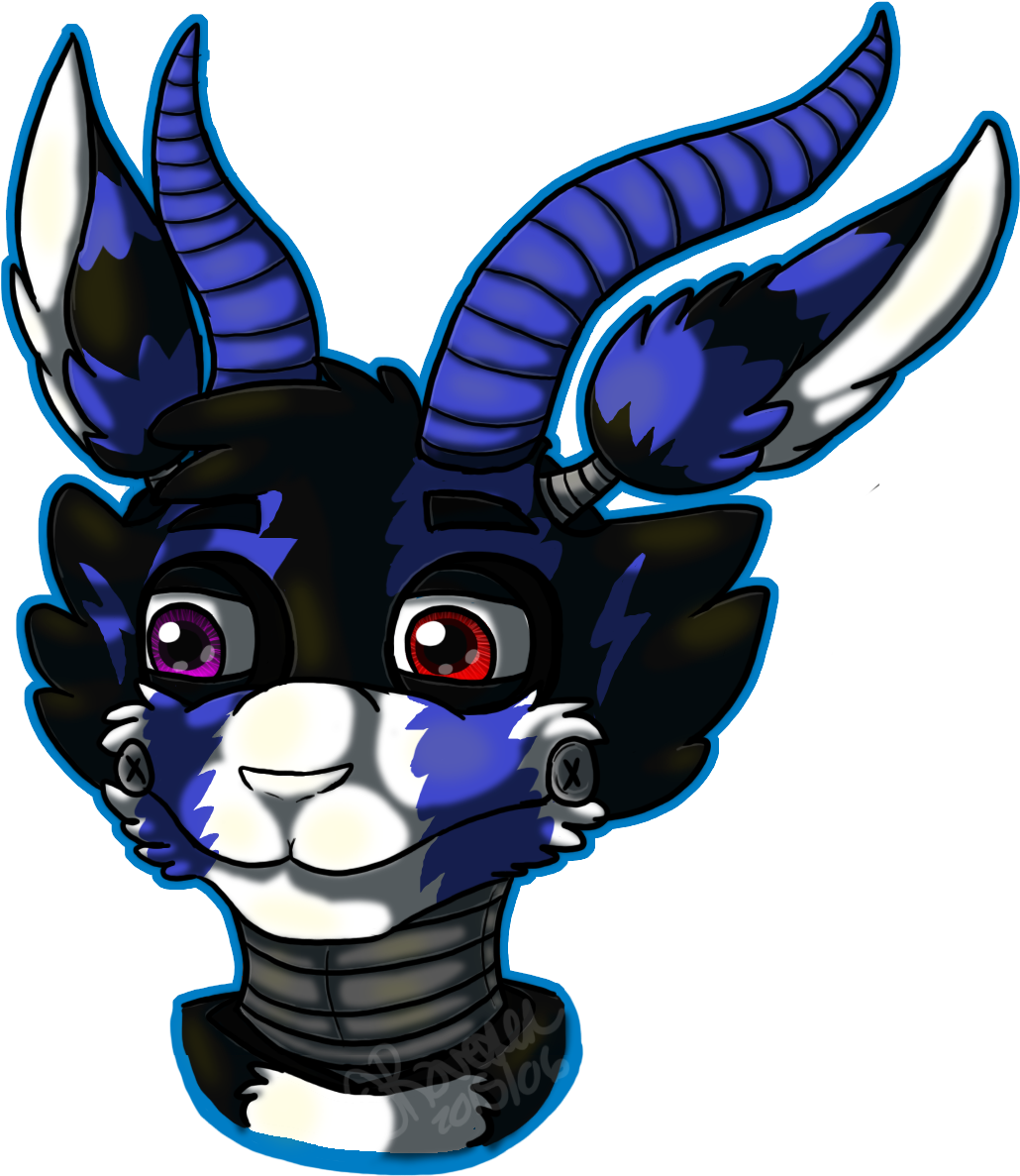 Fnaf Oc Inferno The Impala Antelope Clipart (1224x1338), Png Download
