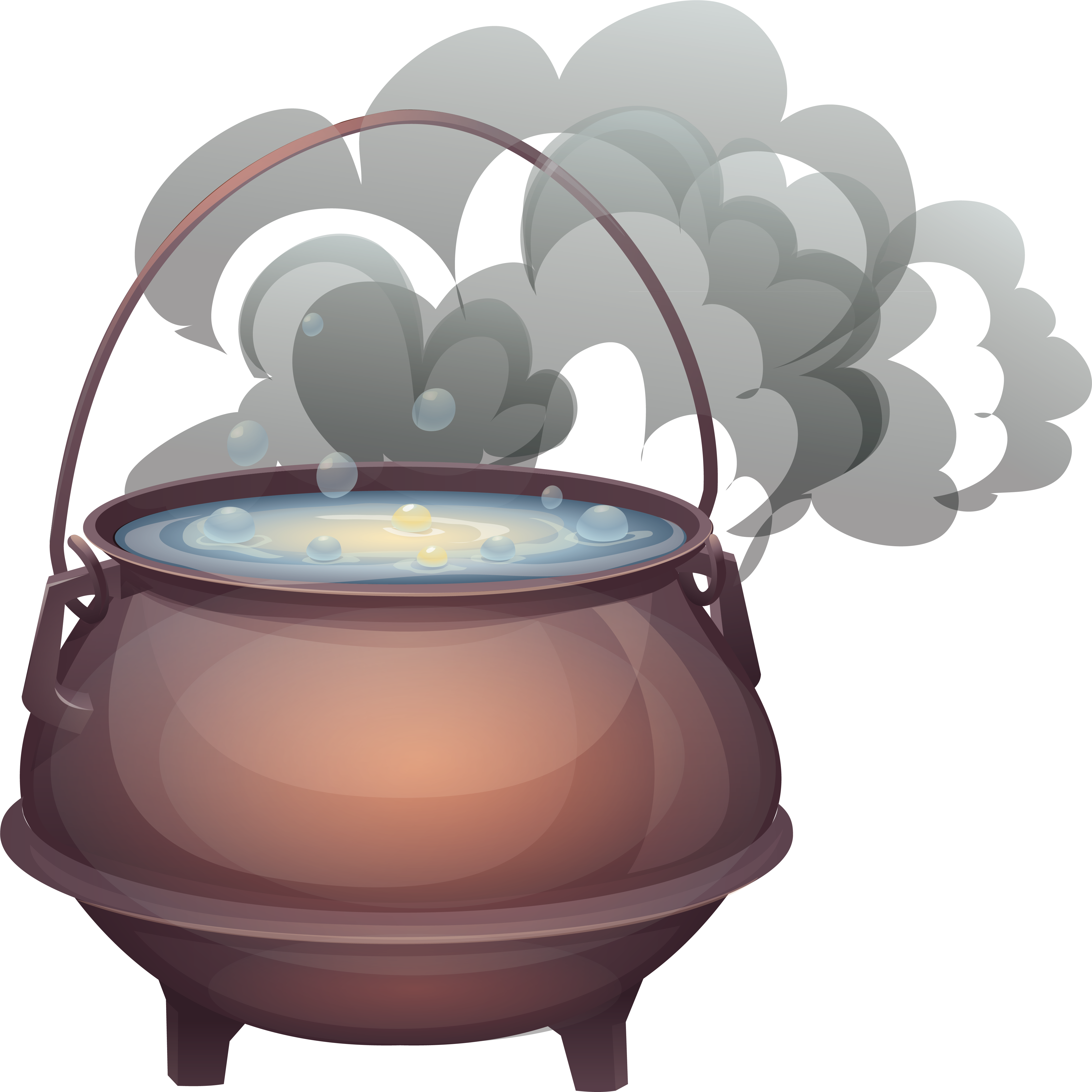 Cauldron Png Pic Clipart (4431x4430), Png Download