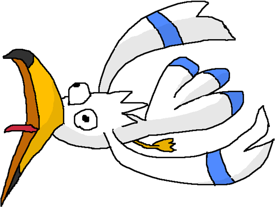 Father Seagull Clipart (1000x765), Png Download