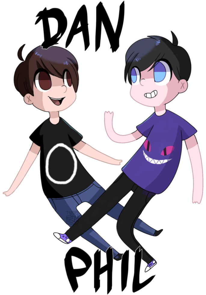 Smol Doodle Of These Two Dorks I Recently Started Watching Clipart (760x1052), Png Download
