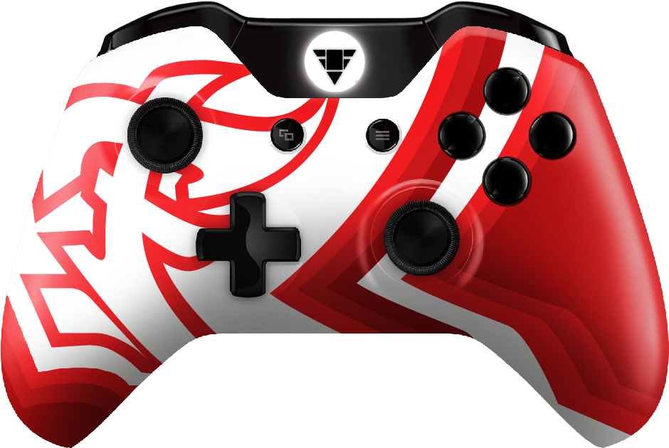 Fuza Gaming Pro Xbox One Controller Clipart (1000x1000), Png Download