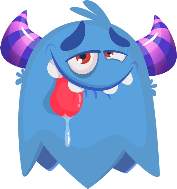 Drooling Monster Clipart - Full Size Clipart (#2940823) - PinClipart