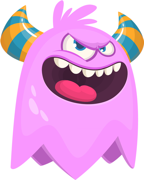 Aggressive Monster Clipart (618x618), Png Download