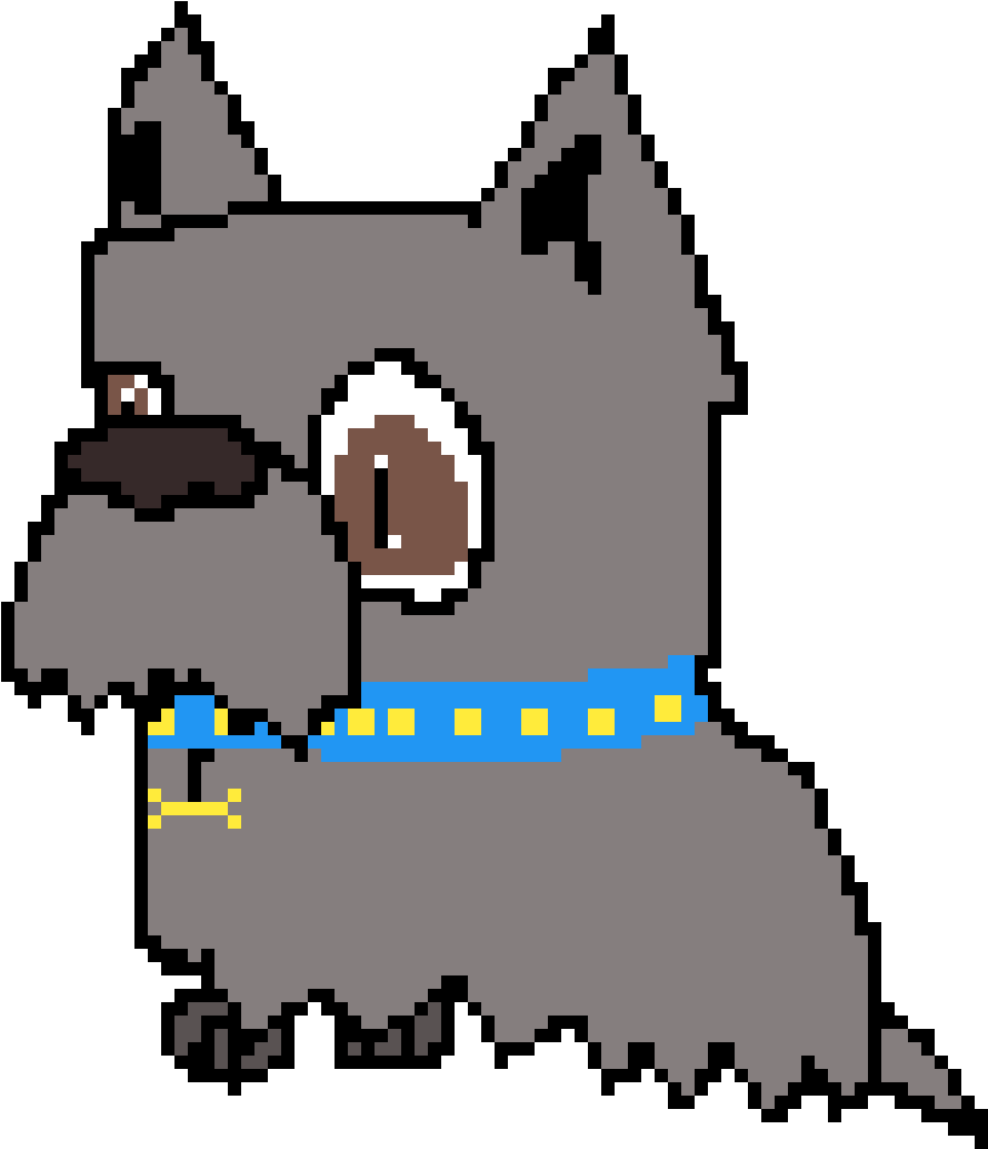 Little Schnauzer Dog Clipart (1200x1200), Png Download