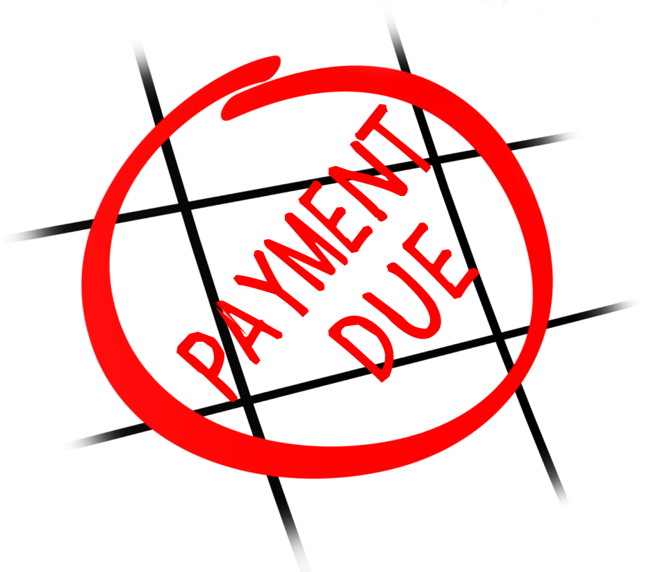 Past Due Date Clipart (1000x822), Png Download