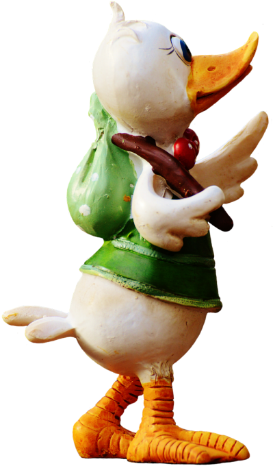 Duck,funny,cute,art Clipart (500x754), Png Download