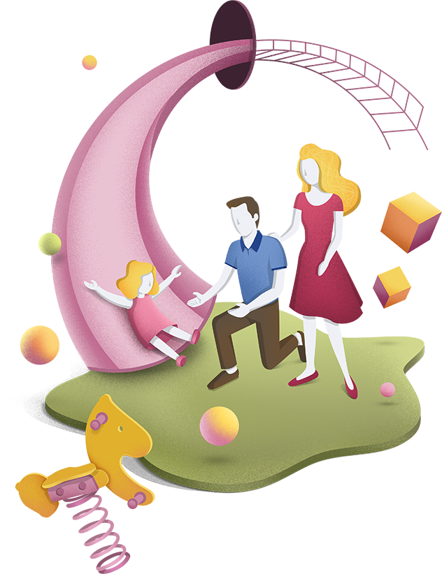 Playground And Organic Garden Clipart (632x822), Png Download