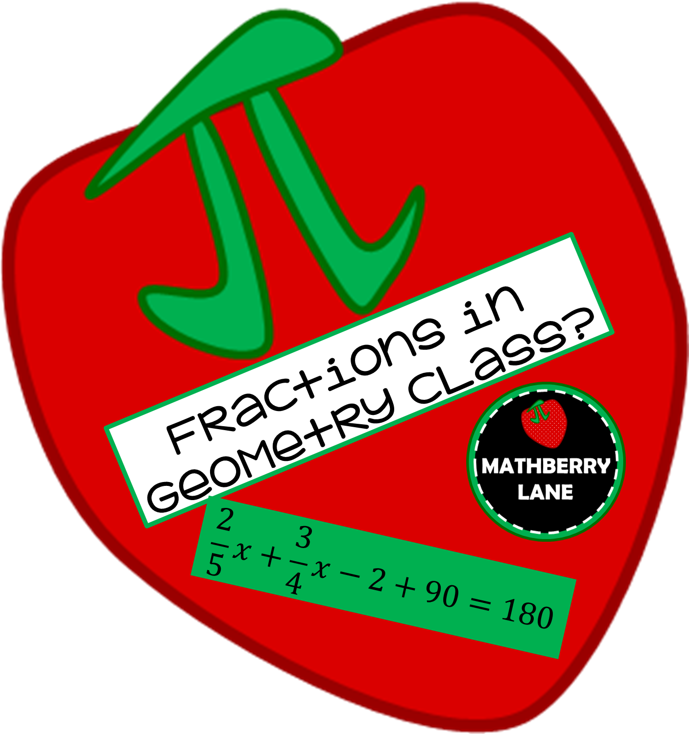 Geometry Class And Fractions Clipart (1407x1500), Png Download