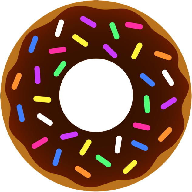 Donut - Clipart (633x633), Png Download