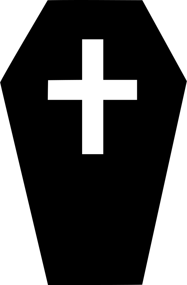 Coffin Comments Clipart (642x980), Png Download