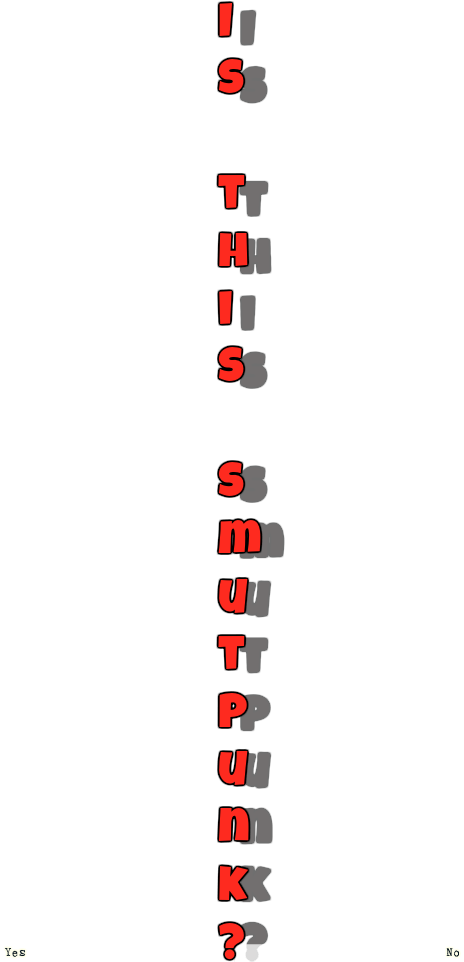 Is This Smutpunk No Clipart (500x974), Png Download
