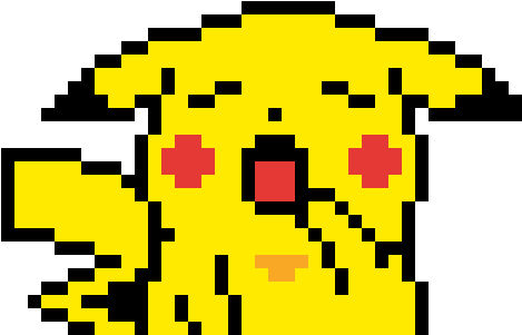 Yawning Pikachu Clipart (1200x1200), Png Download
