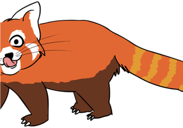 Red Panda Clipart Hugging - Png Download (640x480), Png Download